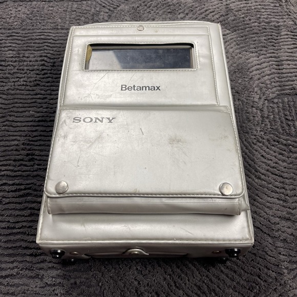 Sony Betamax SL-2000 Portable Video Cassette Recorder w/ Remote, Battery Pack - Picture 1 of 11